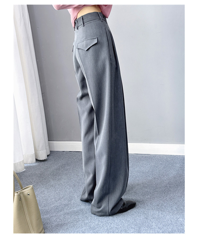 ワイドタックパンツ 上質フォーマルタックパンツ