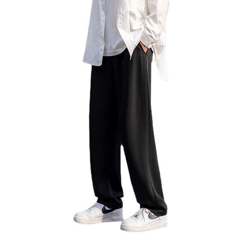 ワイドタックパンツ ゆったりシルエット快適パンツ