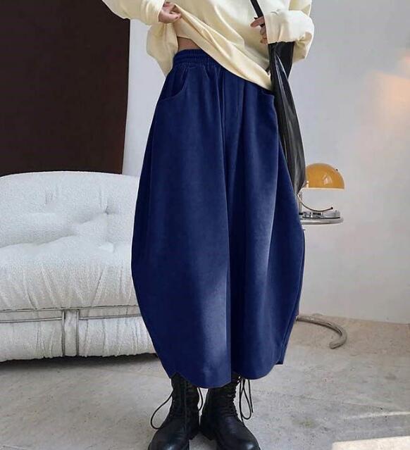 ワイドタックパンツ 2025新作 ベージュ ゆったり九分丈ワイドパンツ 薄手素材