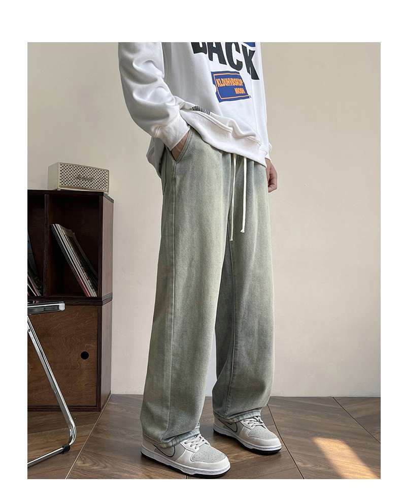 リラックスワイドタックパンツ