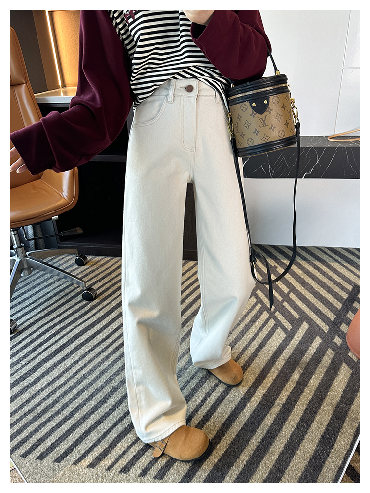 ワイドタックパンツ ウエストギャザー ワイドタックデニム