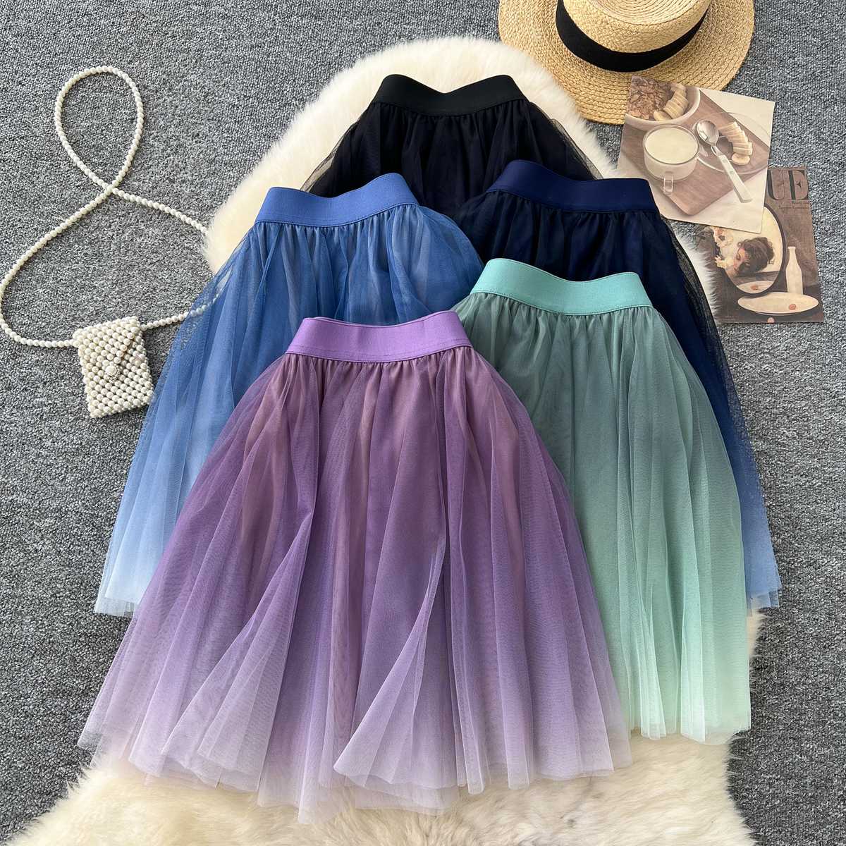 気分が華やぐ！カラーチュールスカートおすすめ5選