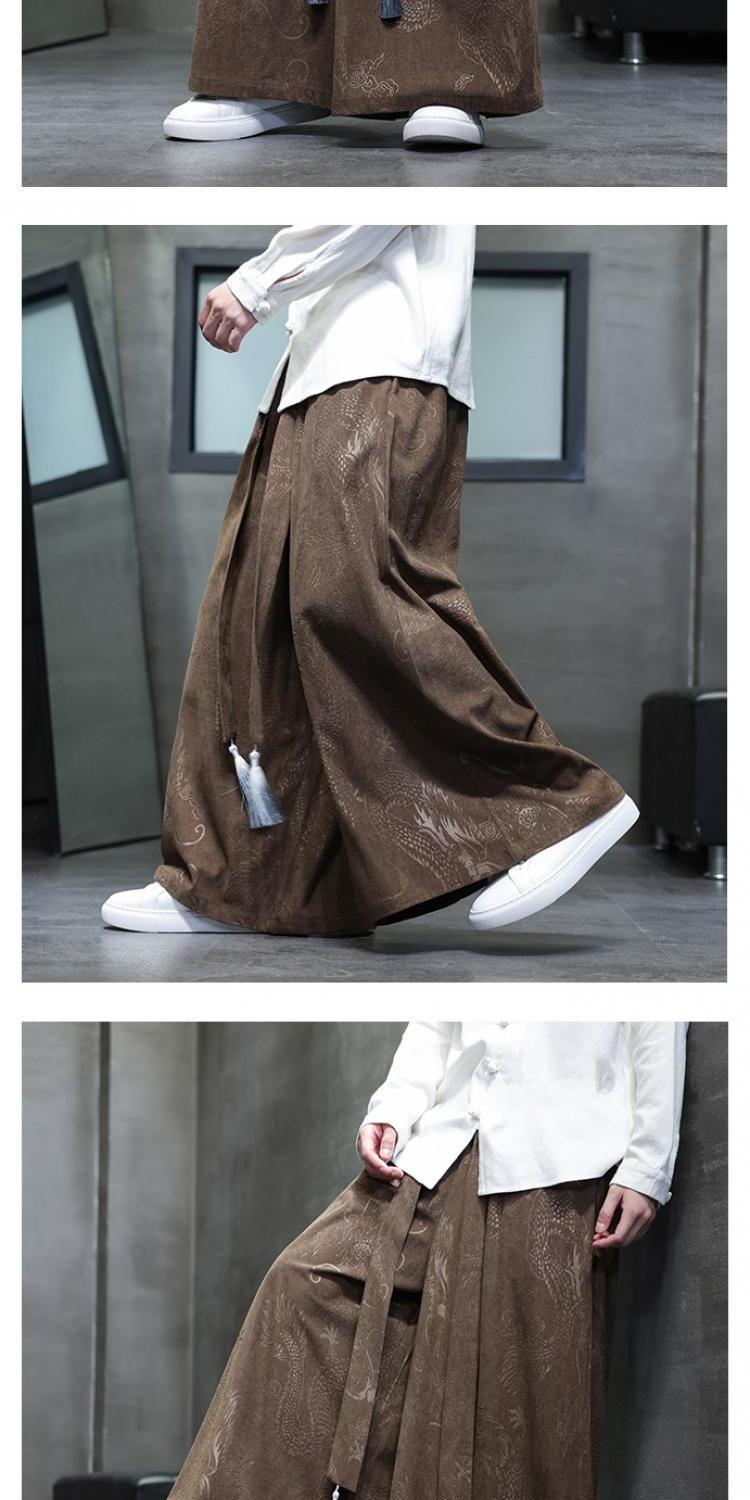 ジェンダーレスファッション アレンジ和装袴パンツ