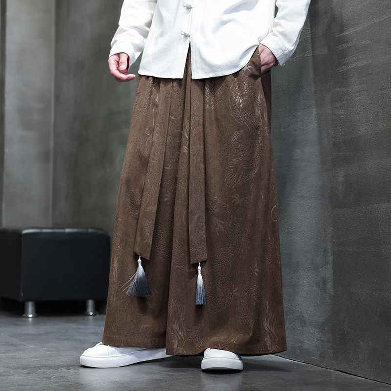 ジェンダーレスファッション アレンジ和装袴パンツ