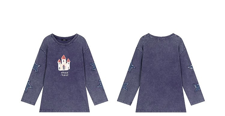 ジェンダーレスファッション ゆったりロングTシャツ