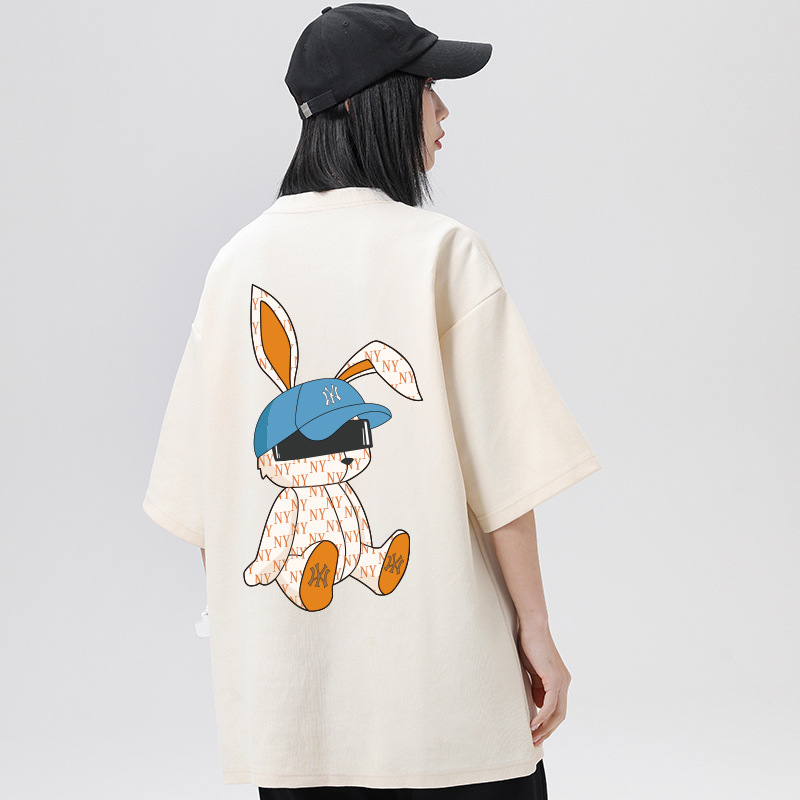 ジェンダーレスファッション うさぎモチーフ Tシャツ