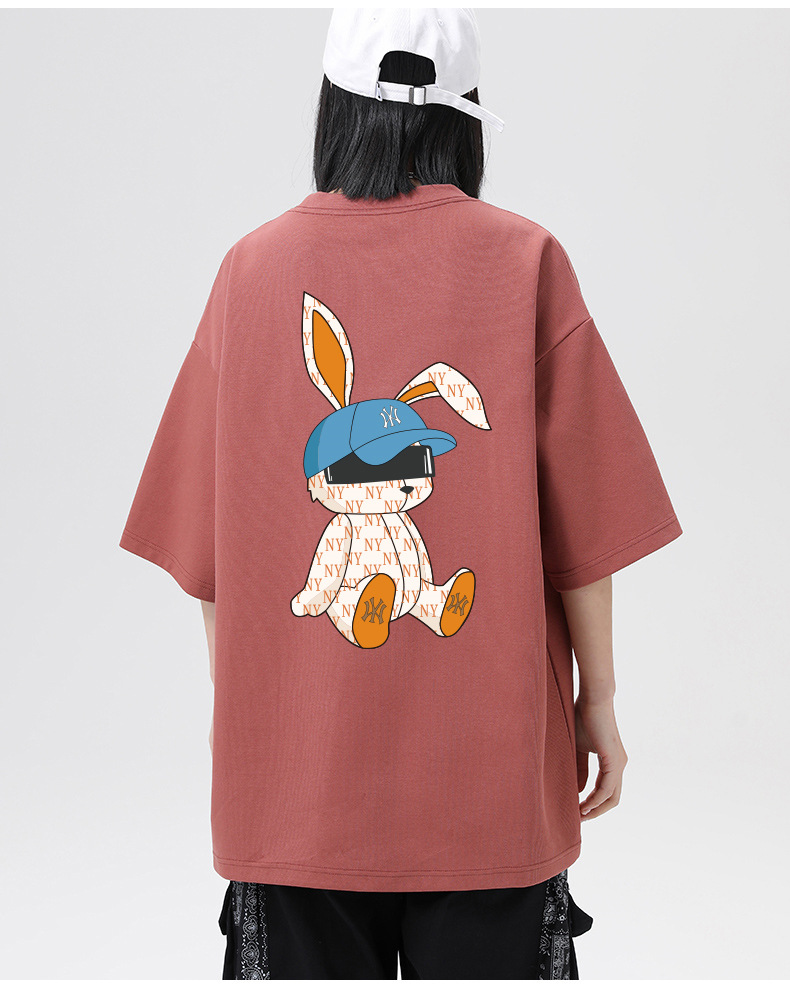 ジェンダーレスファッション うさぎモチーフ Tシャツ