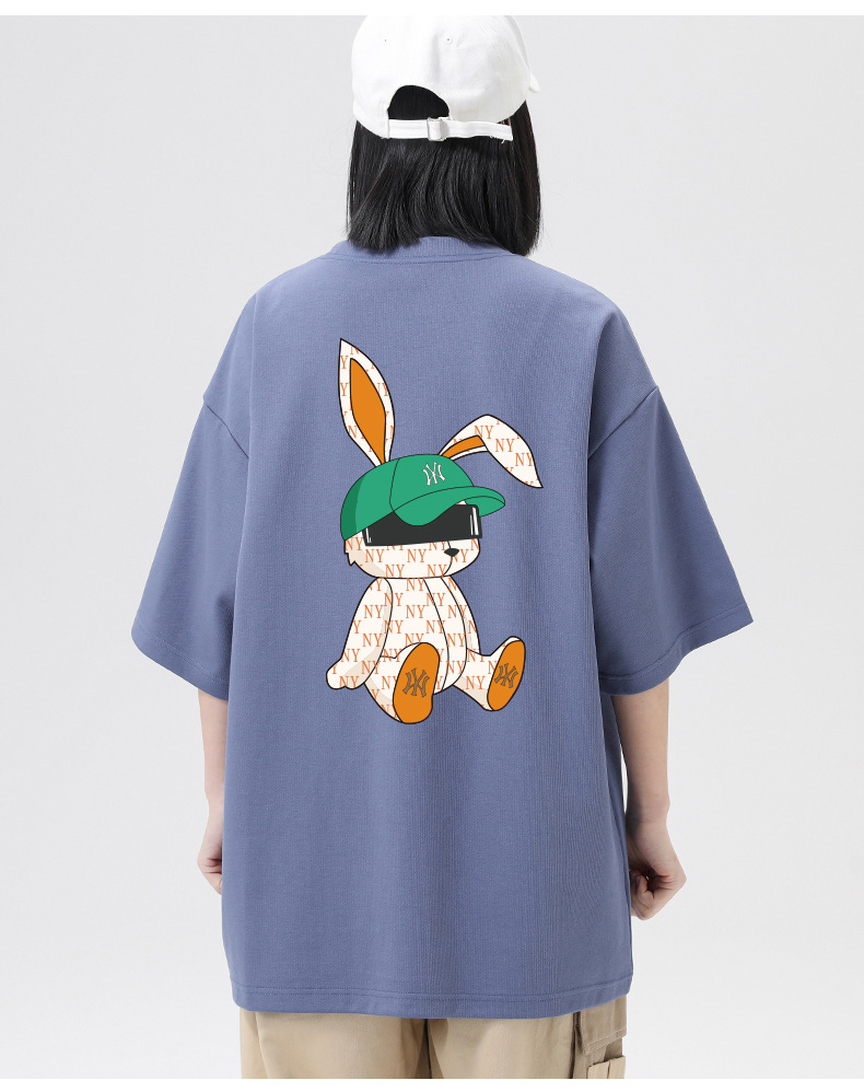 ジェンダーレスファッション うさぎモチーフ Tシャツ