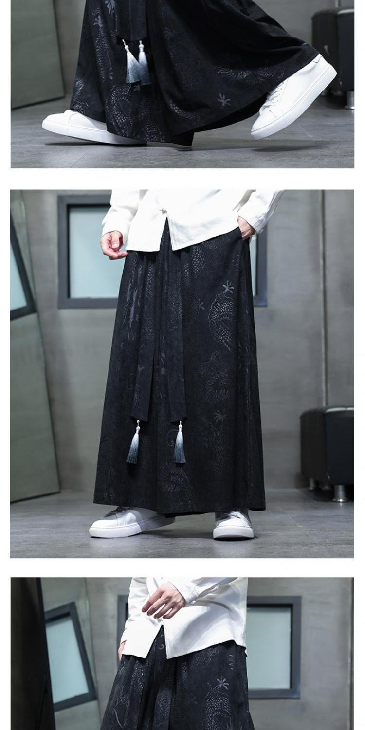 ジェンダーレスファッション アレンジ和装袴パンツ
