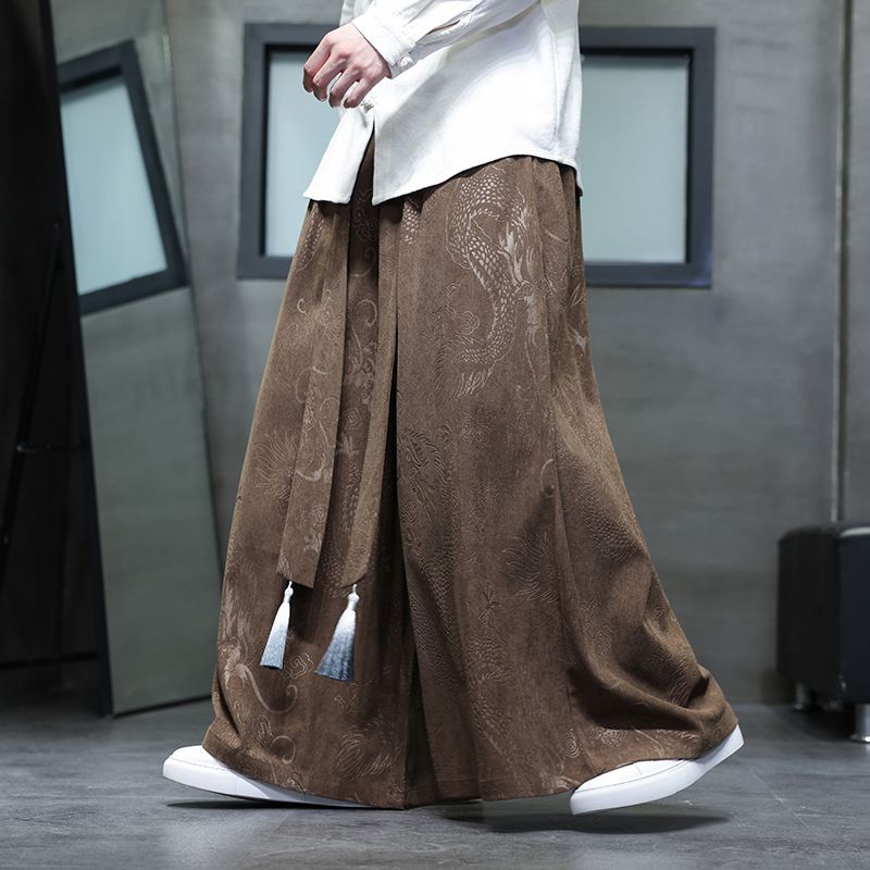 ジェンダーレスファッション アレンジ和装袴パンツ
