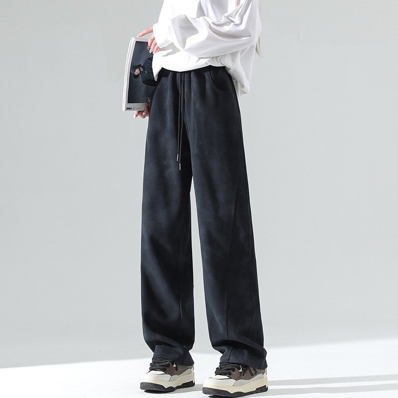 ジェンダーレスファッション リラックスストレートワイドパンツ