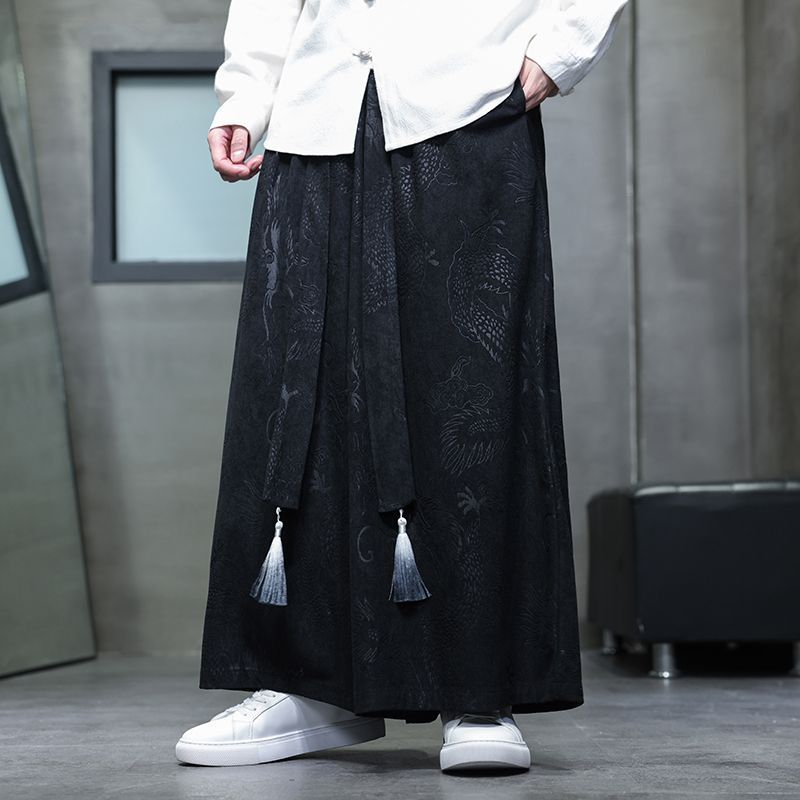 ジェンダーレスファッション アレンジ和装袴パンツ