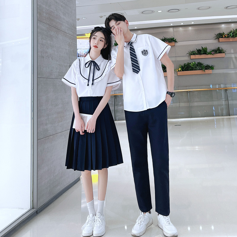 王道　学園風プリーツスカート