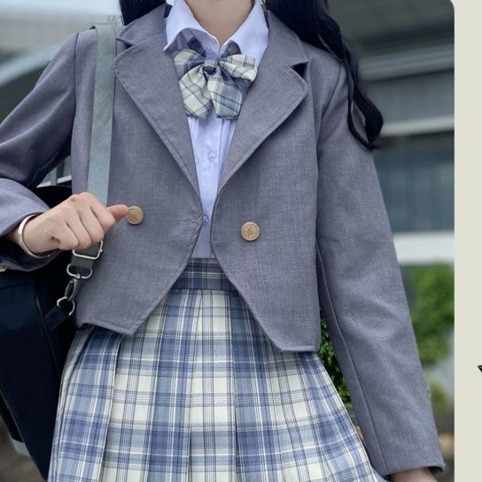 制服コスプレ 清楚学園風プリーツスカート制服ブレザー