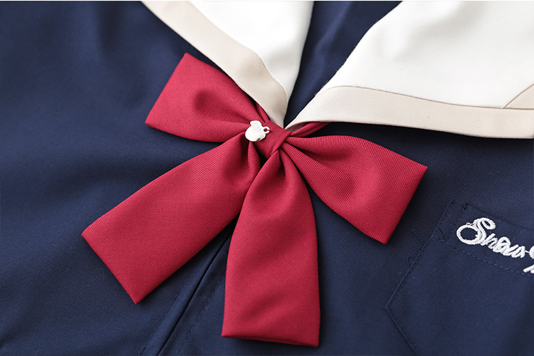 夏用　半袖 清純派セーラー学生服セット