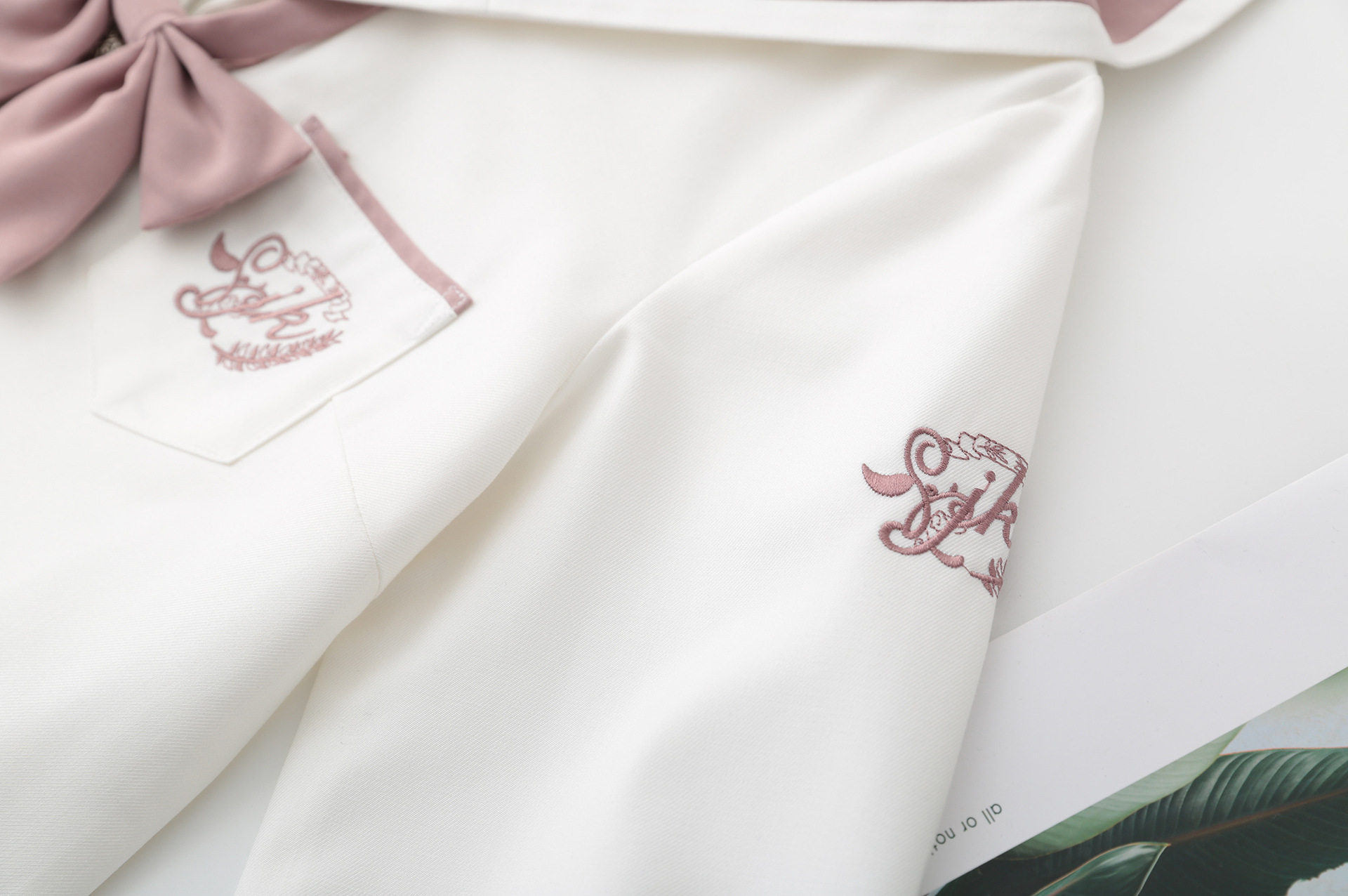 清楚系セーラー襟プリーツスカート制服セット