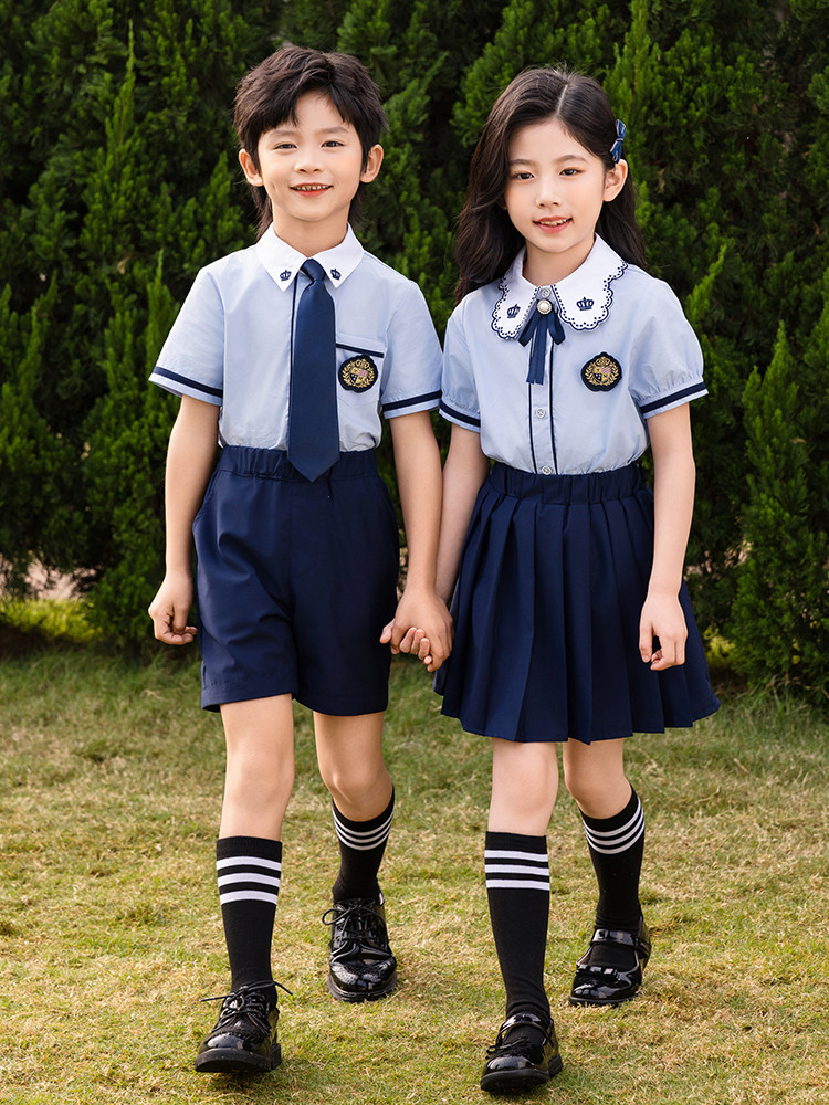 【Kids】王冠エンブレム学園制服セット