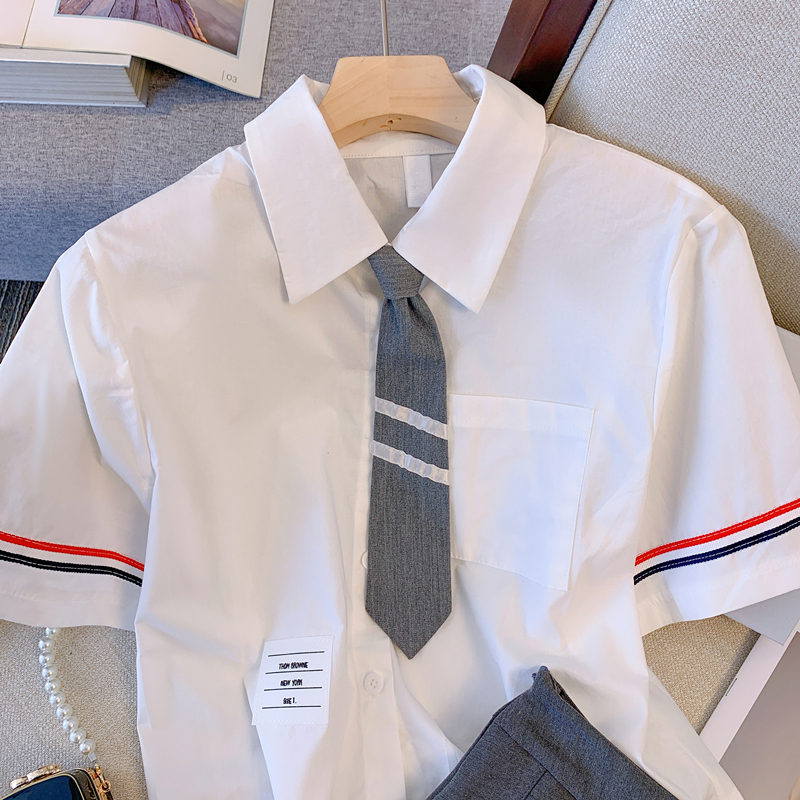 グレー 　モダンライン学園プリーツスカート　制服セット