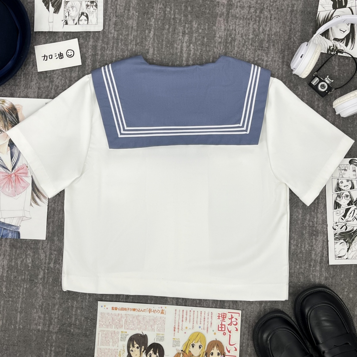 制服コスプレ 清涼感溢れる水手服セーラー装束