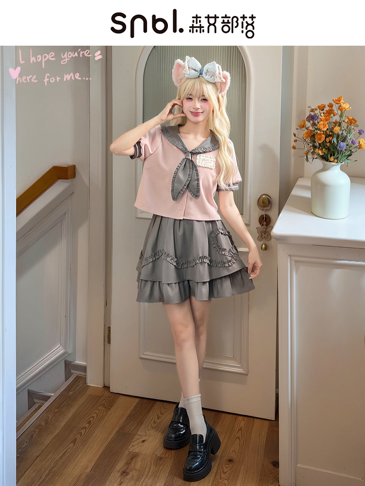 制服コスプレ 乙女のセーラーリボン制服セット