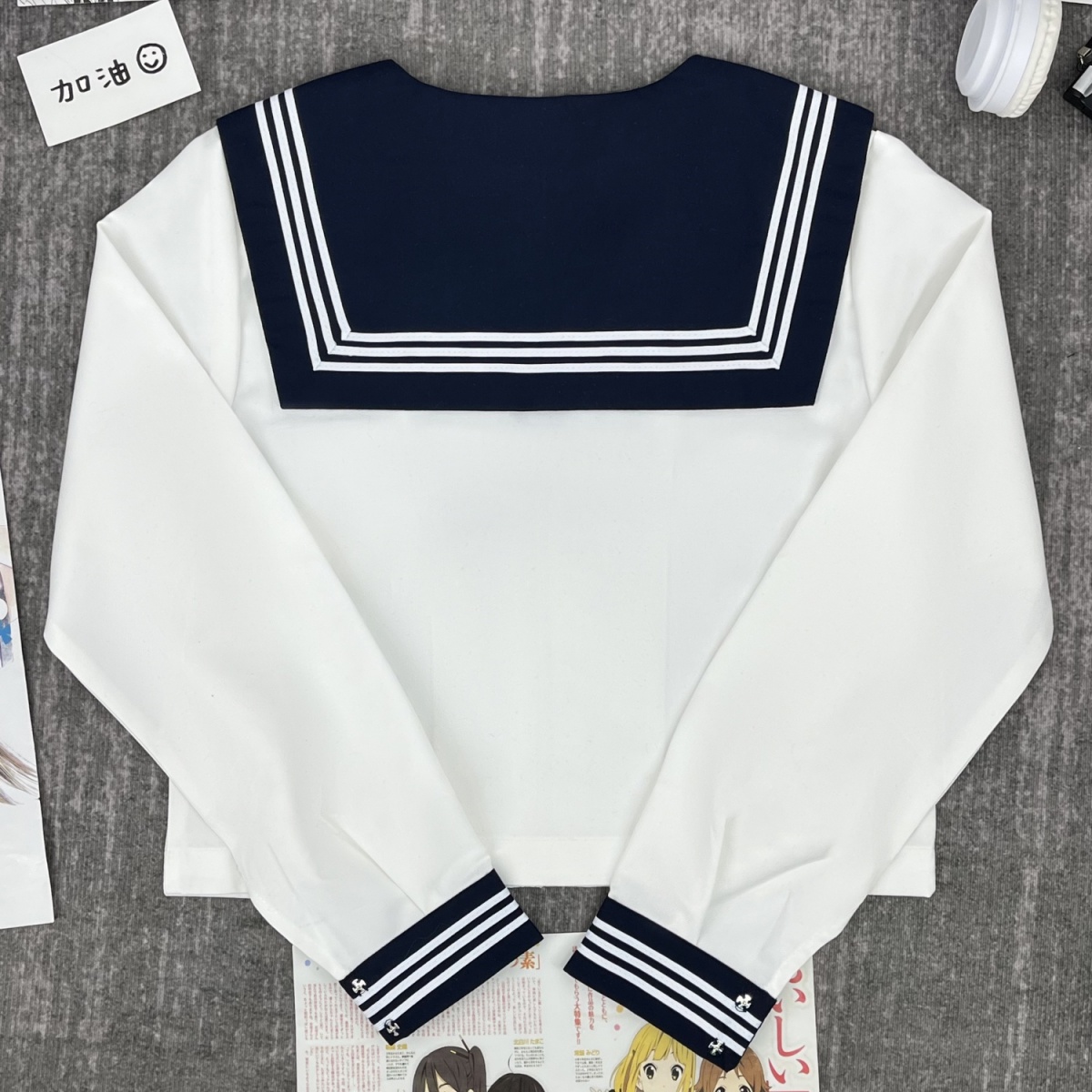 清楚派　マリン風セーラー服　トップス