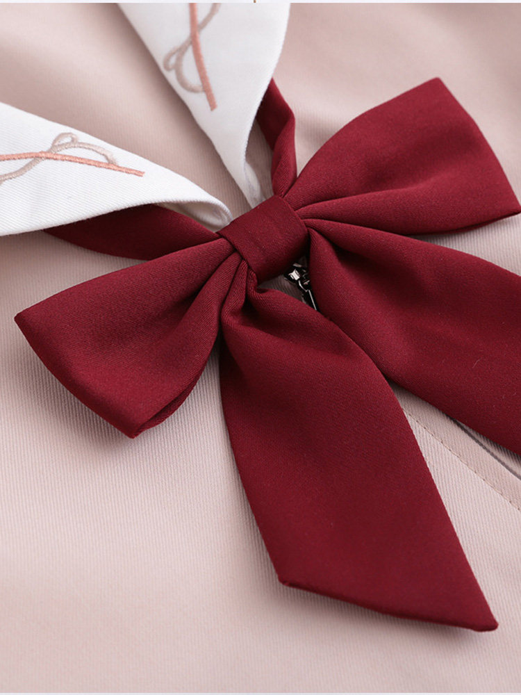 清楚系セーラー風 長袖プリーツスカート制服セット