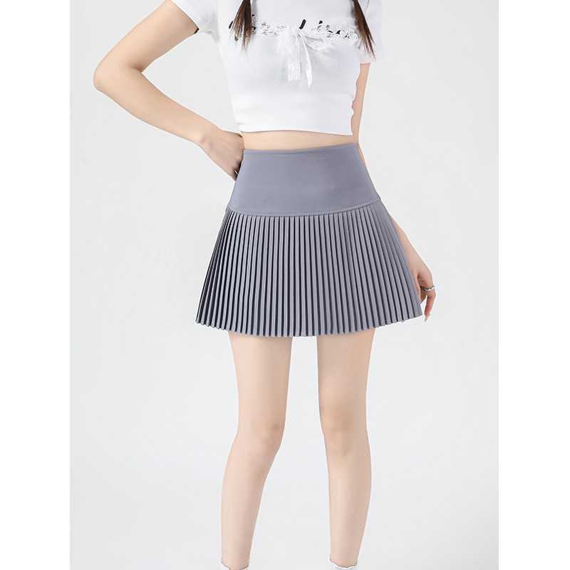 制服スカート シンプル美シルエットプリーツスカート
