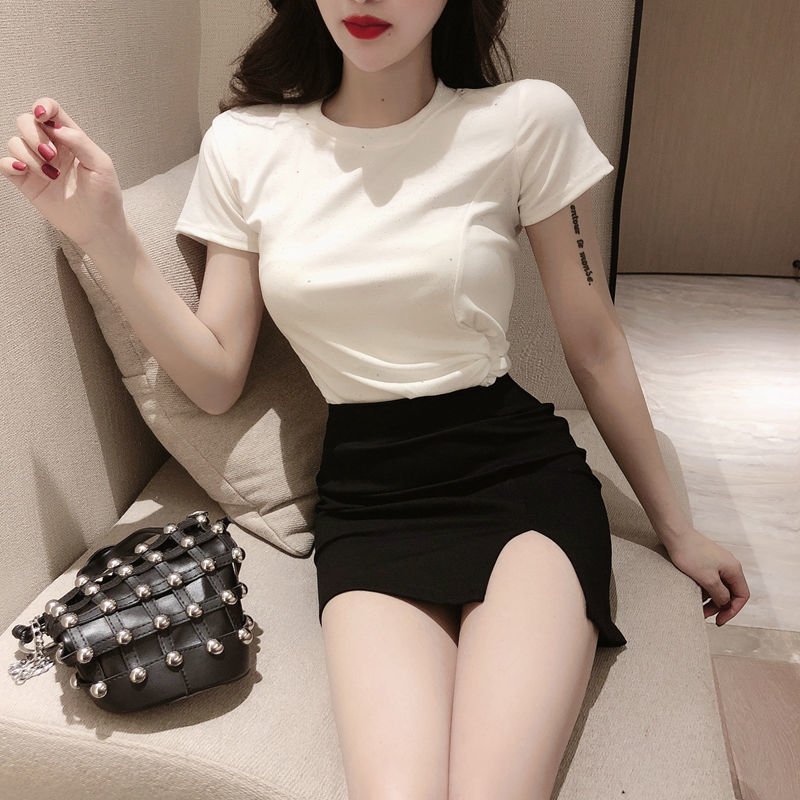 制服スカート 制服風タイトスカート スリット入り