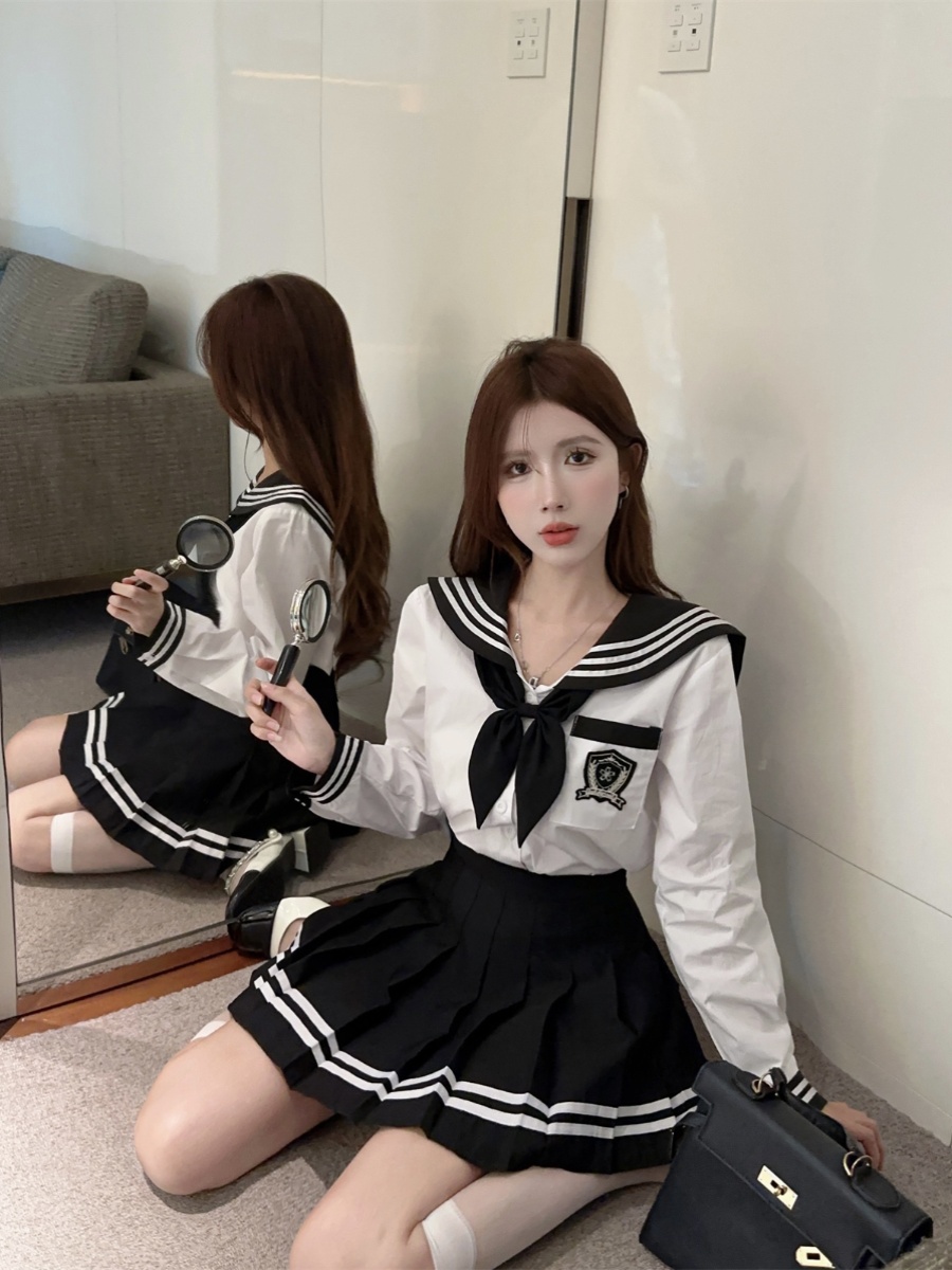 制服スカート 制服スカート クラシック プリーツセーラー制服