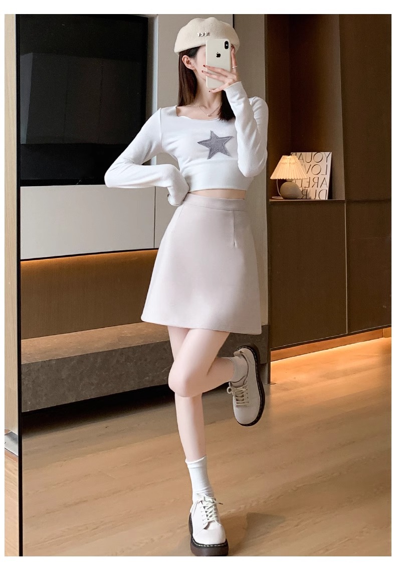 制服スカート シンプル清楚プリーツミニスカート