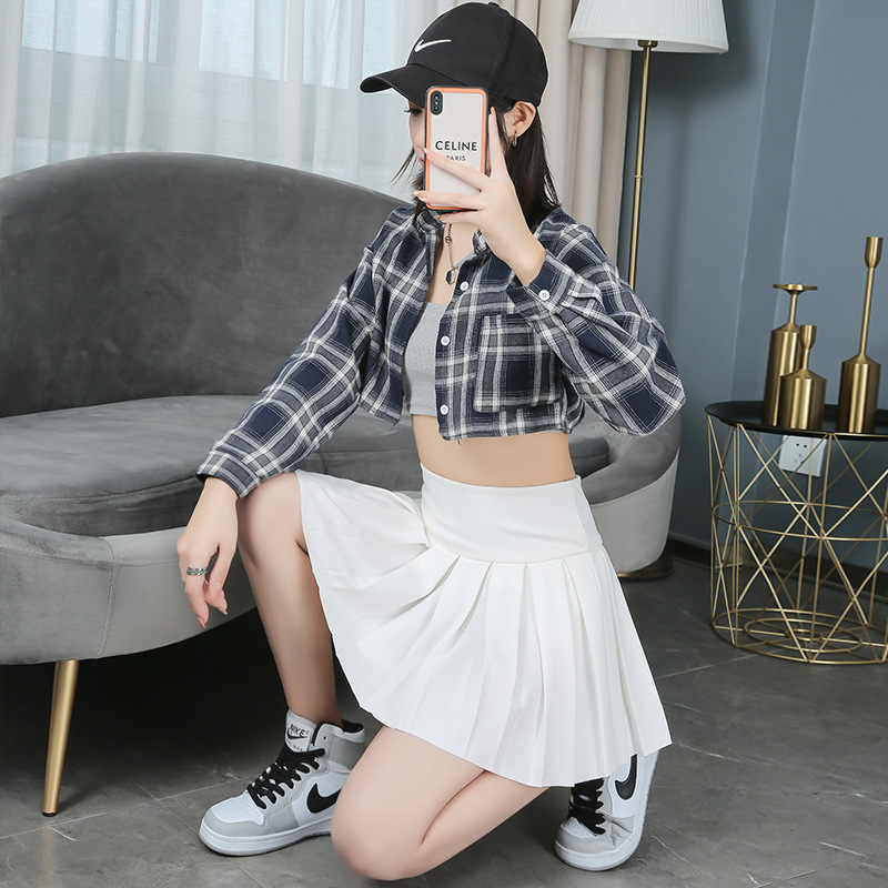 制服スカート ベーシックプリーツミニスカート
