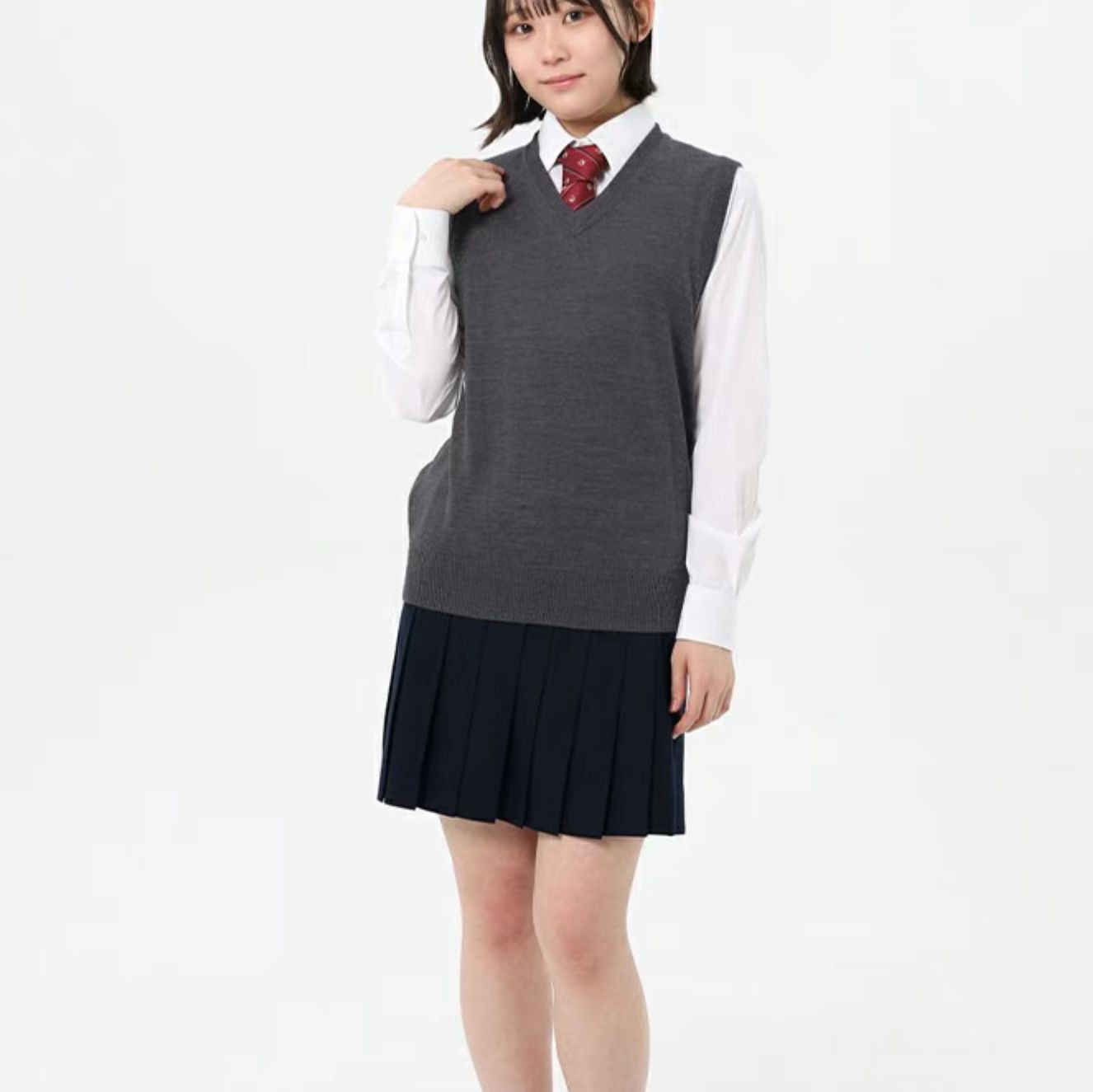 制服スカート 制服スカート 清楚感あふれる正統派プリーツスカート