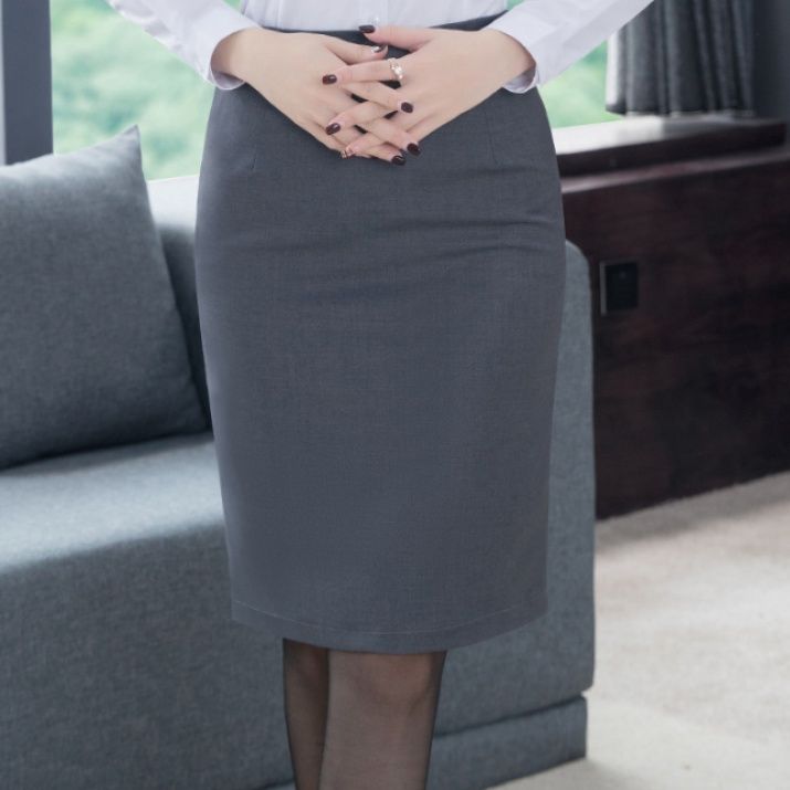 制服スカート オフィス仕様 ストレートタイトスカート