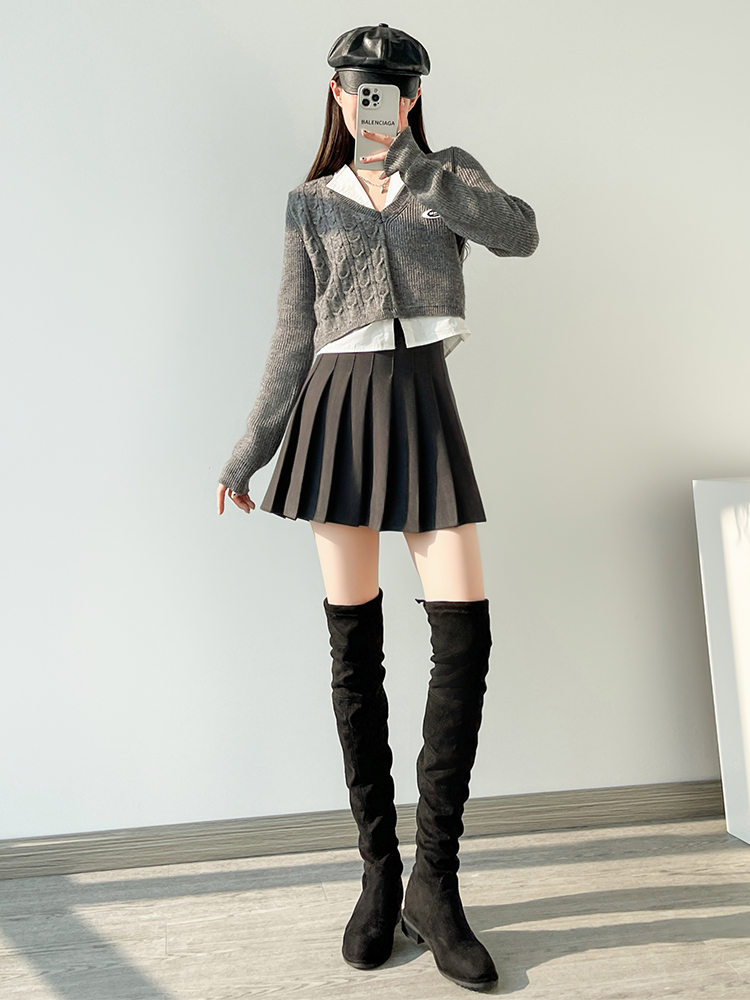 制服スカート シンプル制服プリーツスカート