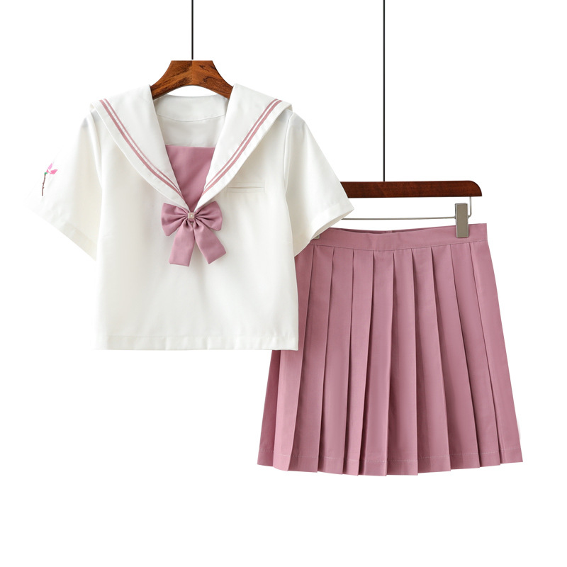 制服スカート 制服スカート リボン結び清楚プリーツセーラー
