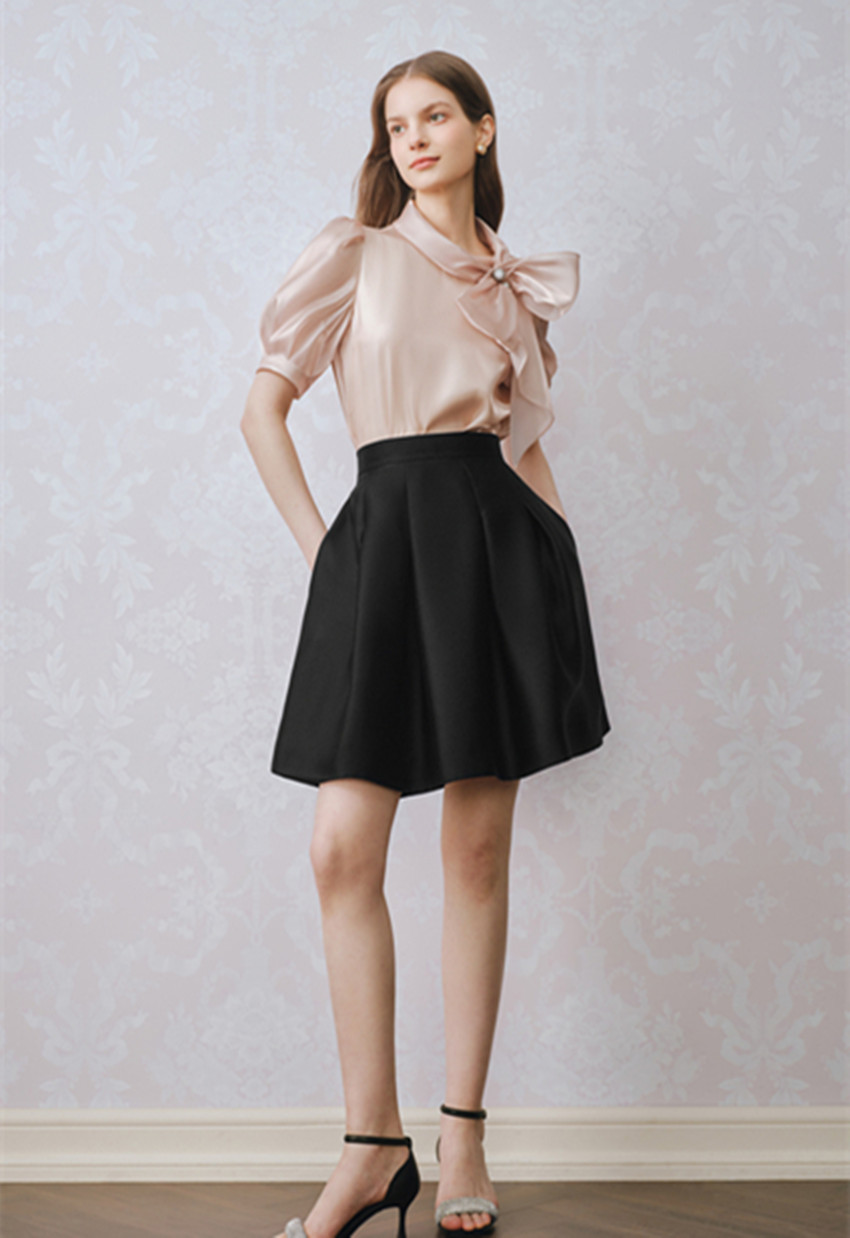 制服スカート 上品プリーツ制服スカート