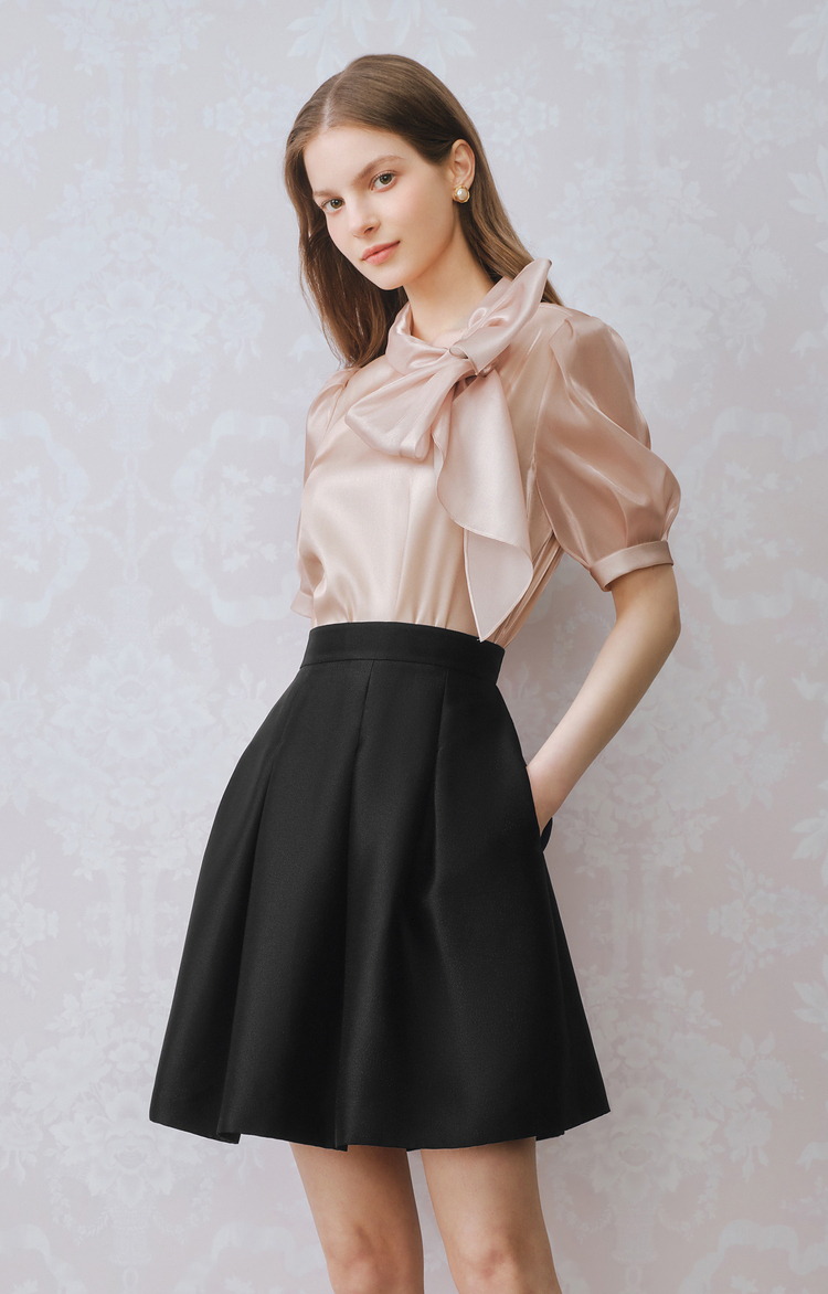 制服スカート 上品プリーツ制服スカート