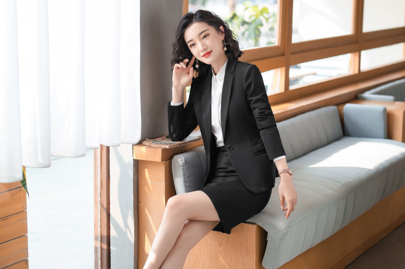 美シルエット オフィス制服スカート