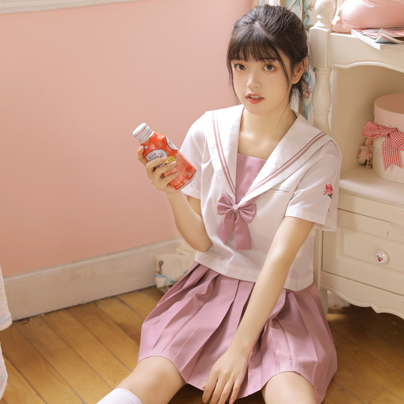 制服スカート 制服スカート リボン結び清楚プリーツセーラー