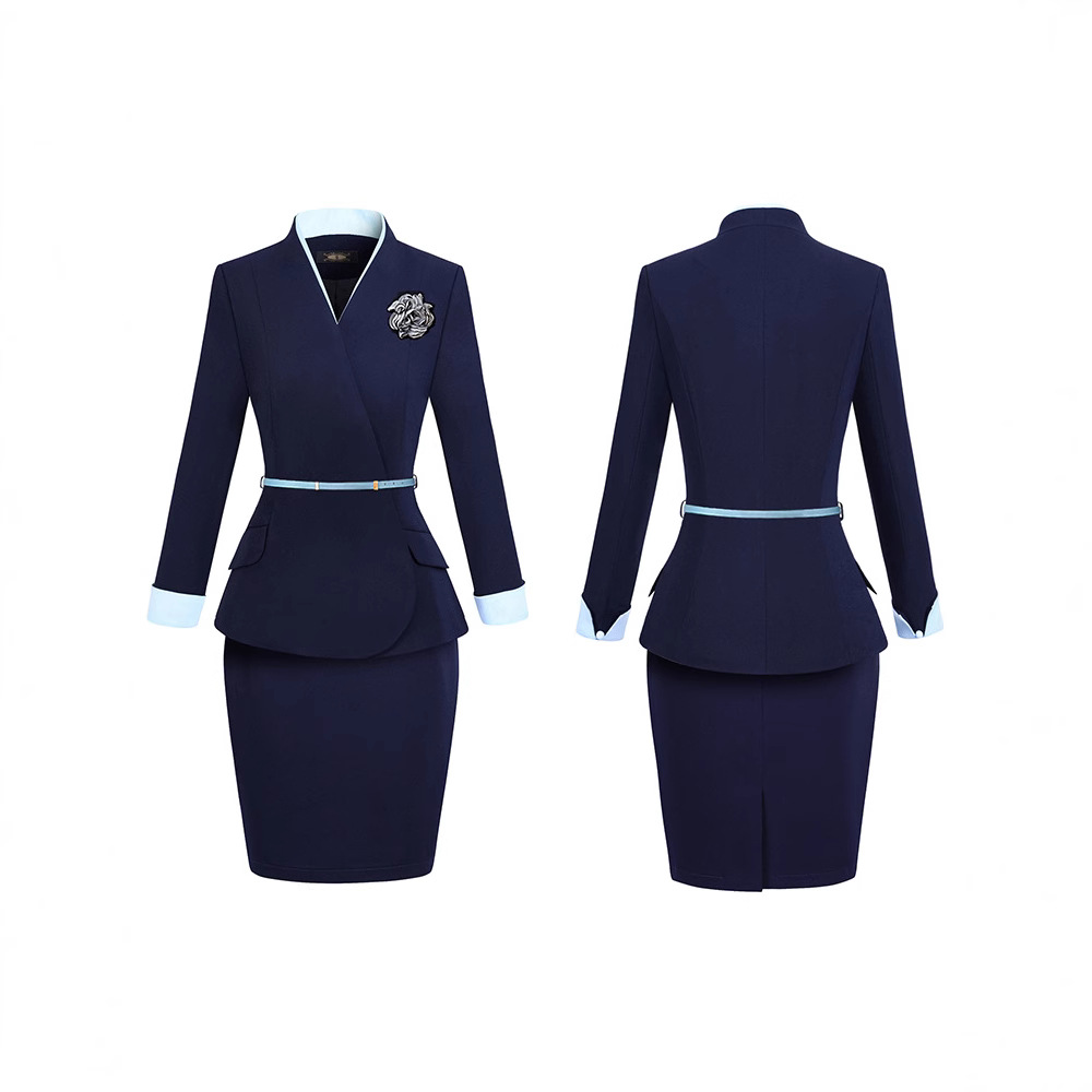 エアライン風 プロフェッショナル制服スカート