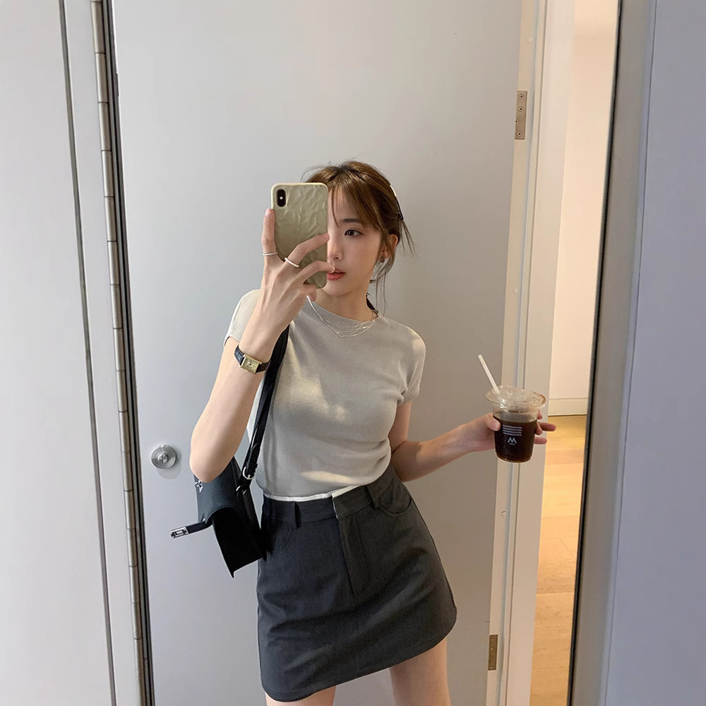 制服スカート 制服スカート シンプル美シルエット制服キュロット
