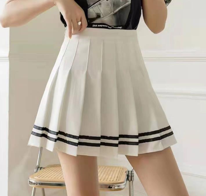 制服スカート 制服スカート プリーツラインセーラースカート