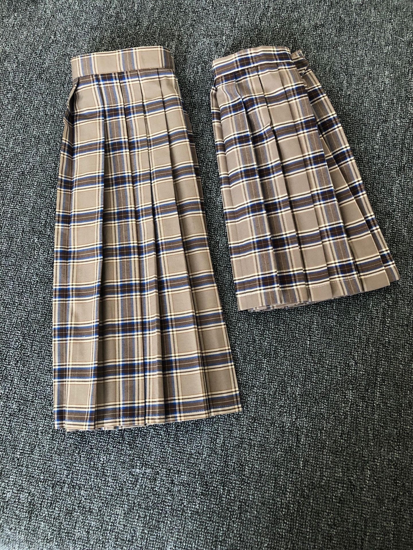 制服スカート 制服スカート クラシック格子柄セーラー制服セット
