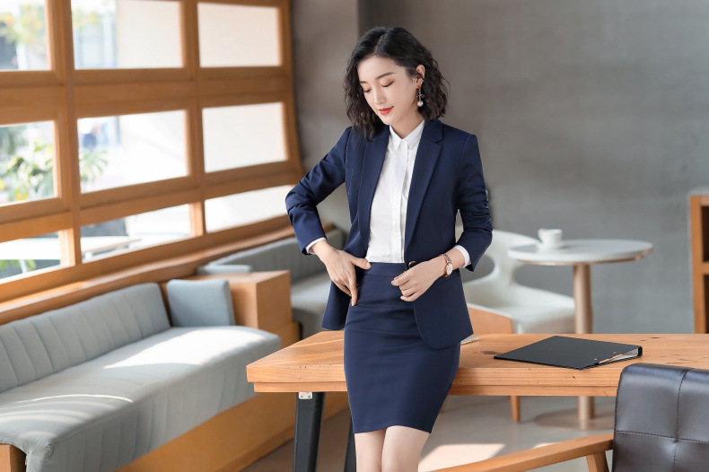 美シルエット オフィス制服スカート