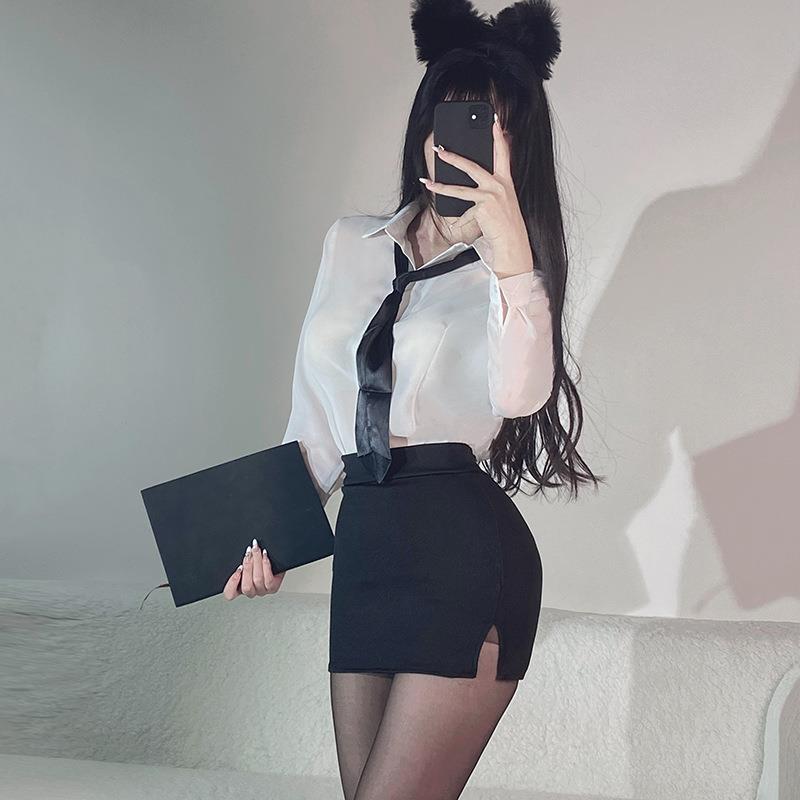 制服スカート ミニ丈制服スタイルタイトスカート