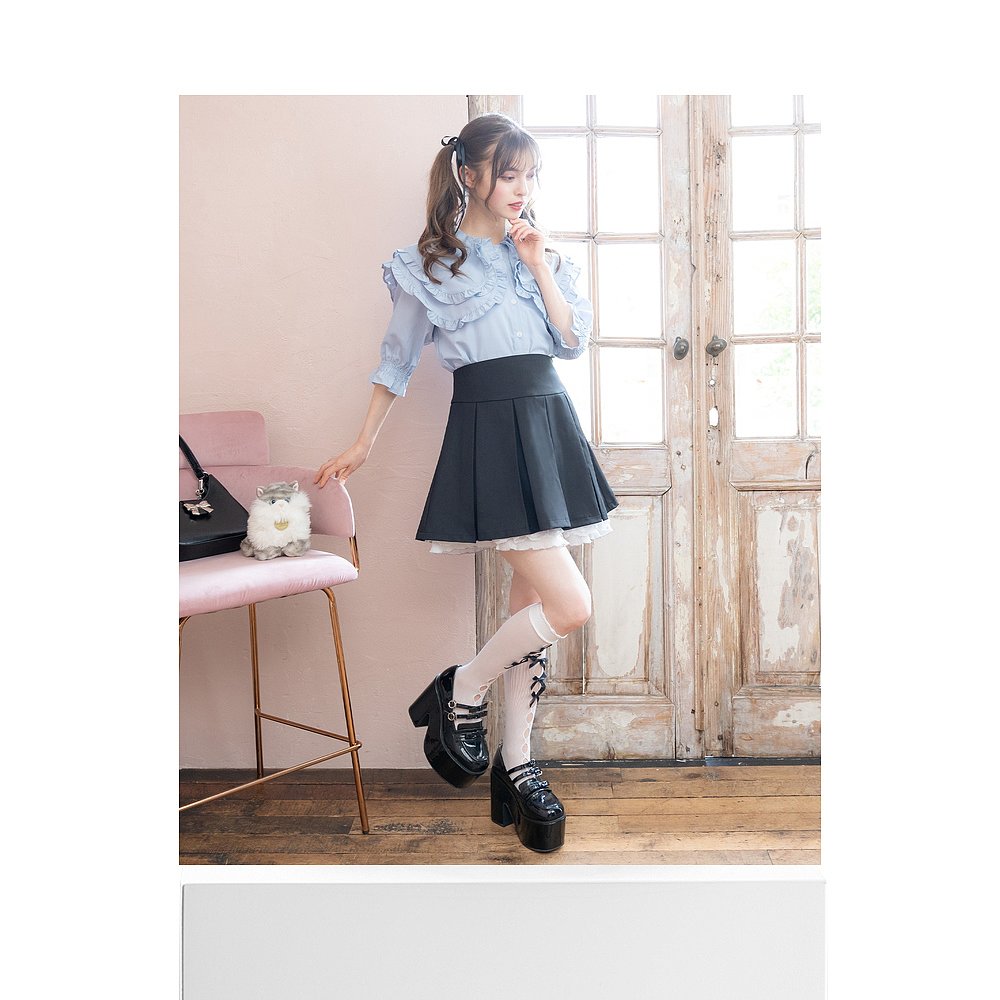 制服スカート 優美なプリーツ制服スカート