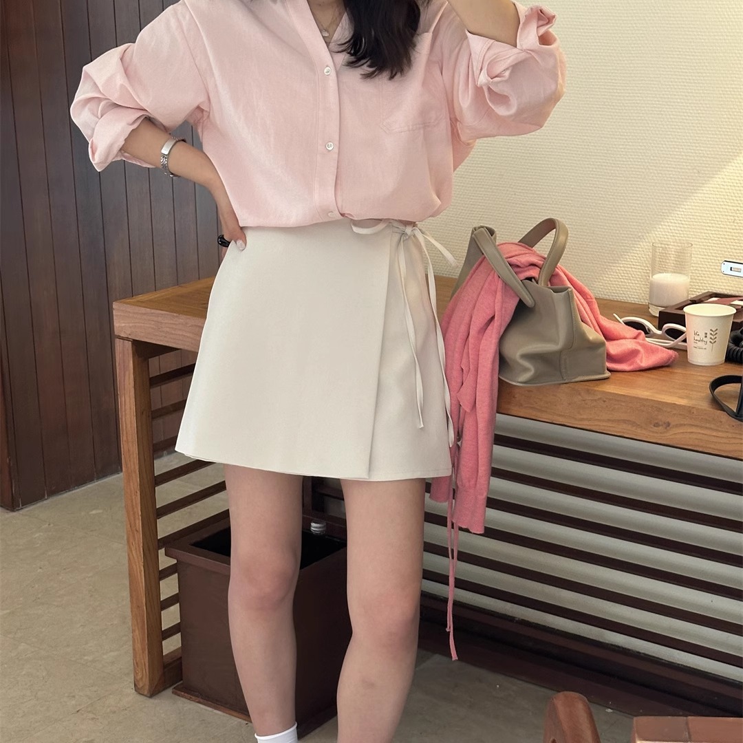 制服スカート リボン結び制服タイトスカート
