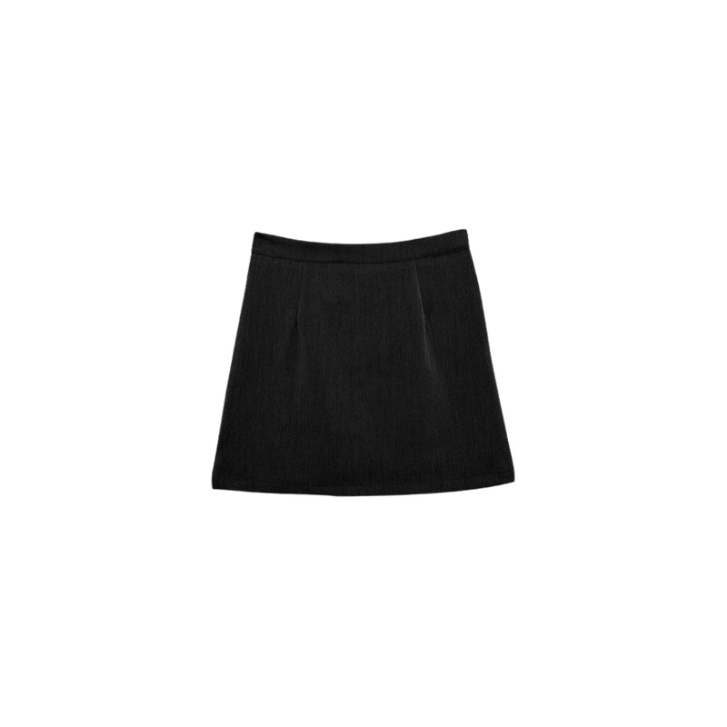 シンプル美シルエット制服スカート