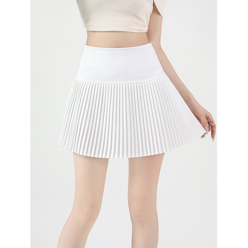 制服スカート シンプル美シルエットプリーツスカート