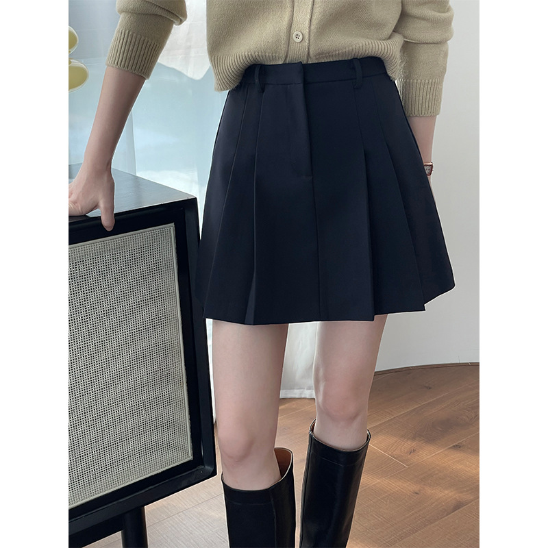 制服スカート 制服スカート プリーツ美シルエットキュロット